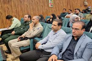 « رئیس مرکز بهداشت و درمان آباده در مراسم تکریم و معارفه فرمانده انتظامی شهرستان آباده حضور یافت »