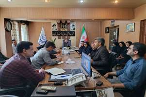 نشست رییس مرکز بهداشت شهرستان با کارشناسان مسئول واحدهای ستادی شبکه و مرکز بهداشت