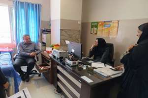 بازدید مهندس محسن کرم‌نژاد از روند خدمات رسانی در خانه بهداشت شورجستان و مرکز ایزدخواست