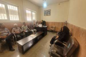 برگزاری کارگاه آموزشی تاب‌آوری و کاهش استرس در محیط کار برای کارکنان اداره تعاون، کار و رفاه اجتماعی آباده