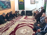 برنامه قرائت حدیث شریف کساء و زیارت عاشورا در شبکه بهداشت و درمان آباده برگزار شد