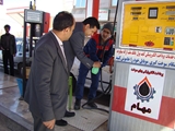 مقابله با شیوع بیماری کرونا در جایگاههای سوخت شهرستان آباده با آموزش و نظارت شبکه بهداشت و درمان