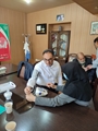نشست هم اندیشی اجرای  برنامه ها به مناسبت گرامیداشت هفته قلب در شبکه بهداشت و درمان شهرستان آباده