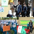 نواختن زنگ سلامت در شهرستان آباده