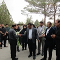 حضور هیاتی به نمایندگی از معاونت بهداشتی دانشگاه علوم پزشکی شیراز در مراسم تشییع جنازه مرحوم دکتر«حمید کریمی»