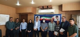 برگزاری نشست خبری و تجلیل رئیس مجموعه سلامت شهرستان آباده از خبرنگاران 