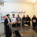 تجلیل از همکاران خوش جمعیت در شبکه بهداشت و درمان شهرستان آباده