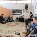 برگزاری مراسم عزای شهادت امام باقر(ع) و رحلت امام خمینی(ره) در مرکز بهداشت آباده