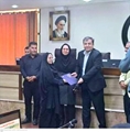 انتخاب مدیر نمونه کشوری و بهورز نمونه استانی از آباده 