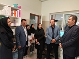 بازدید معاونت بهداشتی دانشگاه علوم پزشکی خدمات درمانی شیراز از مرکز خدمات جامع ایزدخواست