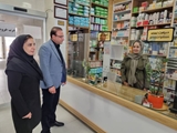 بازدید نوروزی رئیس مرکز بهداشت از مرکز جامع خدمات سلامت و داروخانه